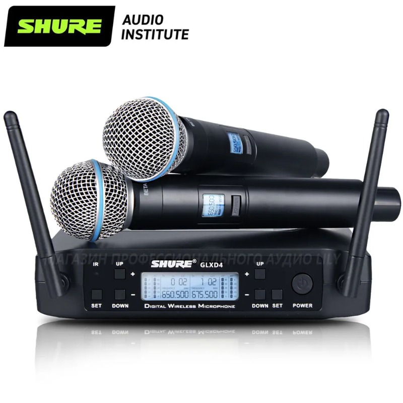 Shure GLXD4 BETA 58A Professio - đánh giá và giá Shure Mic Sm58