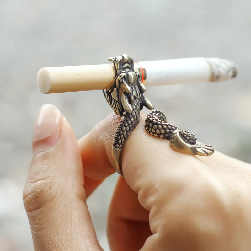 Retro Dragon Cigarette Holder  - đánh giá và giá Vape Ring